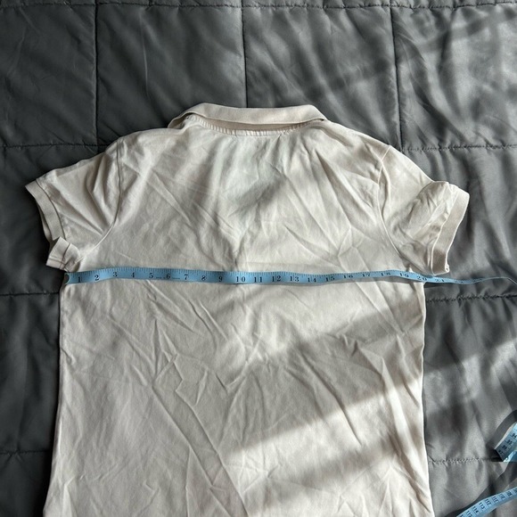 Ralph Lauren Patchwork Plique Polo shirt gold button‎ RLL writing Large - Picture 8 of 9